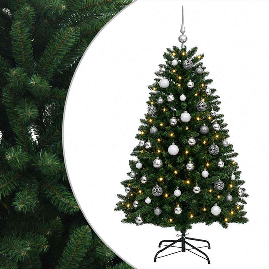 Artificial Christmas Tree Mid-green with Ornament 120 cm Artificial Christmas Tree Mid-green with Ornament 120 cm