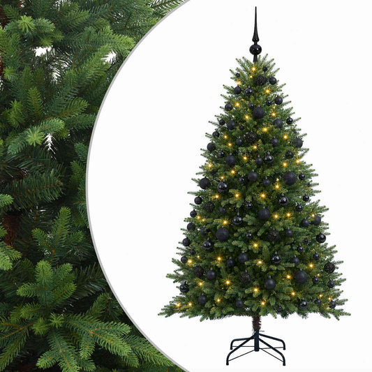 Artificial Christmas Tree with Bauble 210 cm 300 LEDs Artificial Christmas Tree with Bauble 210 cm 300 LEDs