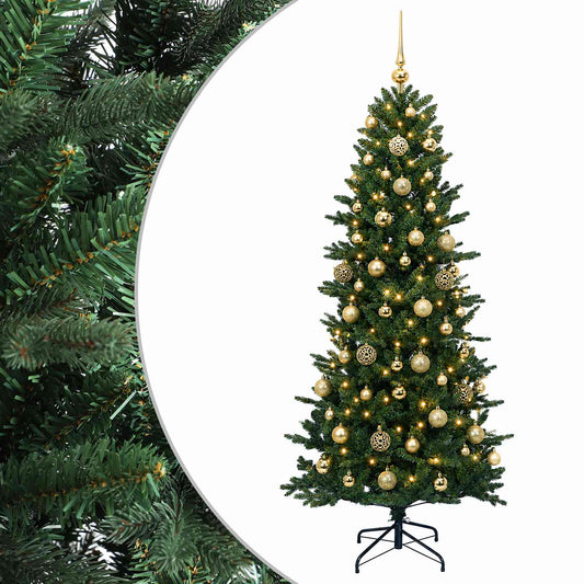 Artificial Christmas Tree with Bauble 240 cm 300 LEDs Artificial Christmas Tree with Bauble 240 cm 300 LEDs