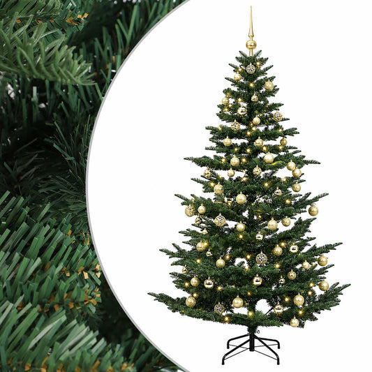 Artificial Christmas Tree with Bauble 240 cm 300 LEDs Artificial Christmas Tree with Bauble 240 cm 300 LEDs