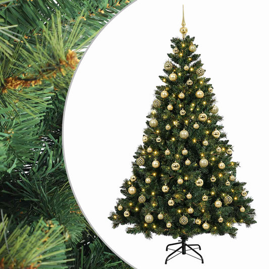 Artificial Christmas Tree with Bauble 180 cm 300 LEDs Artificial Christmas Tree with Bauble 180 cm 300 LEDs