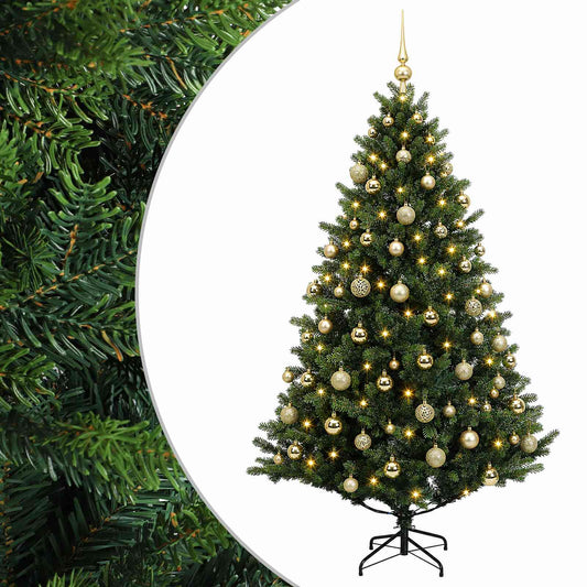 Artificial Christmas Tree with Bauble 210 cm 300 LEDs Artificial Christmas Tree with Bauble 210 cm 300 LEDs