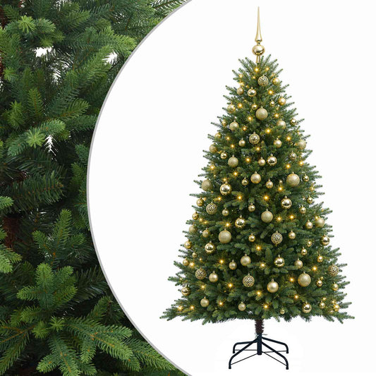 Artificial Christmas Tree with Bauble 180 cm 300 LEDs Artificial Christmas Tree with Bauble 180 cm 300 LEDs
