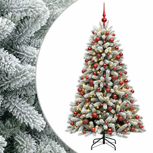 Artificial Christmas Tree with Bauble 180 cm 300 LEDs Artificial Christmas Tree with Bauble 180 cm 300 LEDs