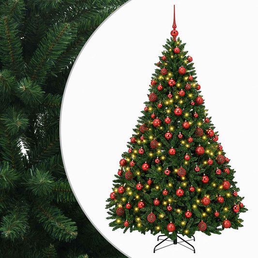 Artificial Christmas Tree Mid-green with Ornament 240 cm Artificial Christmas Tree Mid-green with Ornament 240 cm