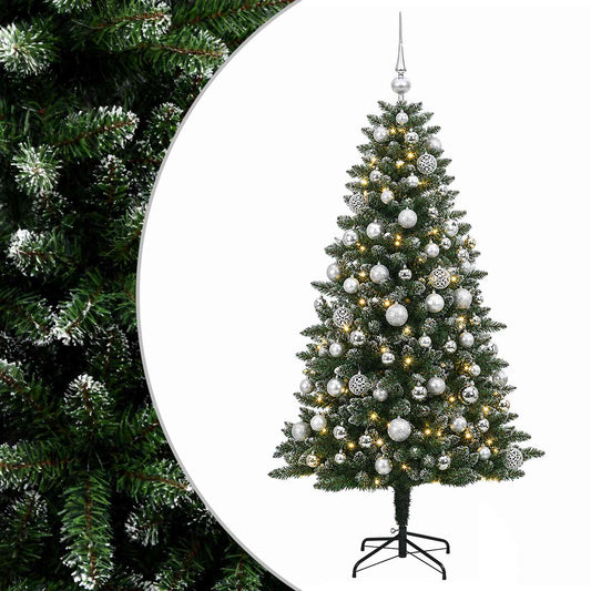 Artificial Christmas Tree with Bauble 180 cm 300 LEDs Artificial Christmas Tree with Bauble 180 cm 300 LEDs