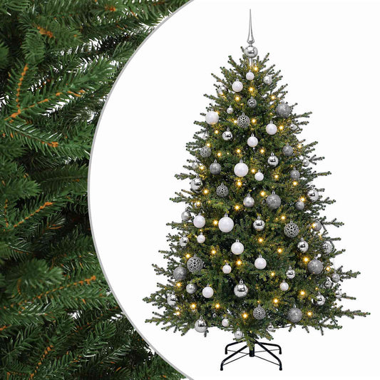 Artificial Christmas Tree with Bauble 210 cm 300 LEDs Artificial Christmas Tree with Bauble 210 cm 300 LEDs