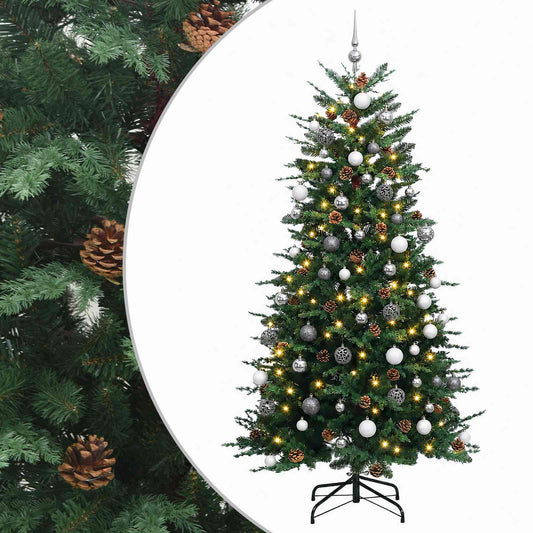 Artificial Christmas Tree with Bauble 210 cm 300 LEDs Artificial Christmas Tree with Bauble 210 cm 300 LEDs
