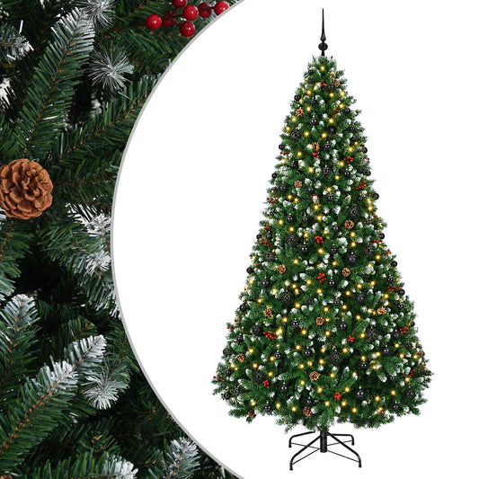 Artificial Christmas Tree Green with Baubles 300 cm 300 LEDs Artificial Christmas Tree Green with Baubles 300 cm 300 LEDs