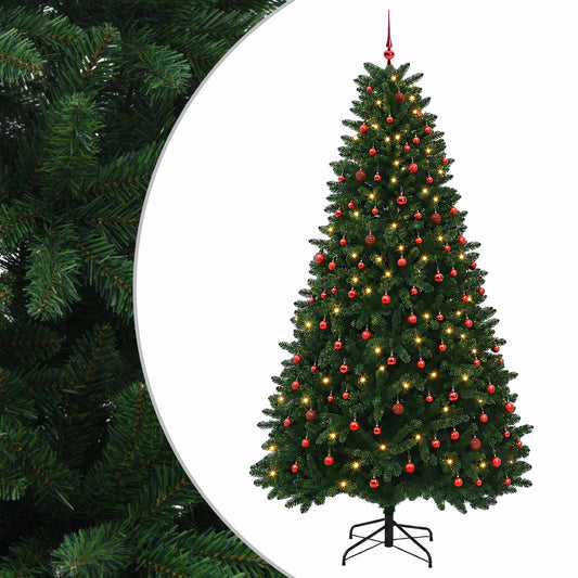 Artificial Christmas Tree Mid-green with Ornament 270 cm Artificial Christmas Tree Mid-green with Ornament 270 cm