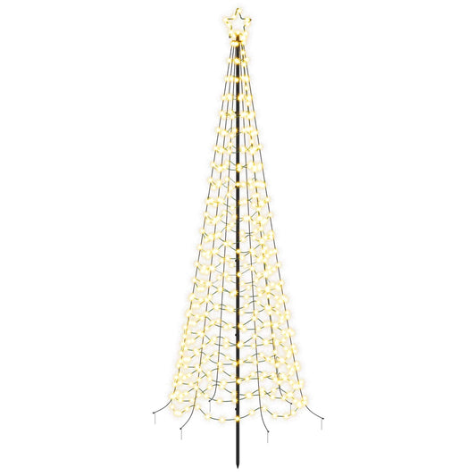 LED Spiral Christmas Tree with Spike EKENAS 250 cm 370 LEDs LED Spiral Christmas Tree with Spike EKENAS 250 cm 370 LEDs