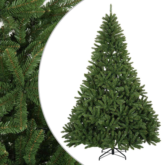 Artificial Hinged Christmas Tree 240 cm PVC Light Green Artificial Hinged Christmas Tree 240 cm PVC Light Green