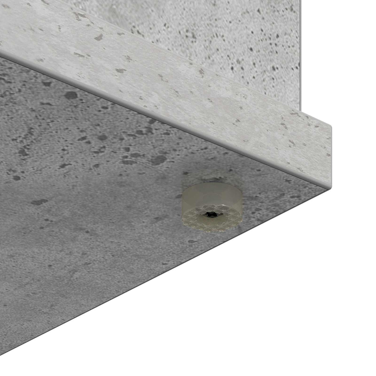 Electric Fireplace Concrete 114 x 18 x 58.5 cm Engineered wood