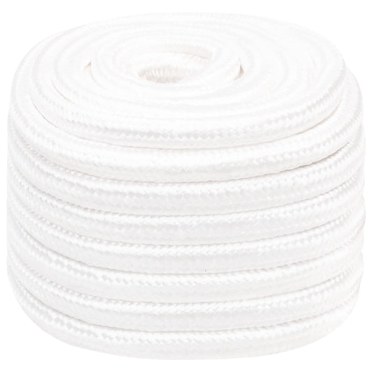 Multipurpose Utility Rope 20 mm 100 m White PP 2400 kg Max Load Multipurpose Utility Rope 20 mm 100 m White PP 2400 kg Max Load