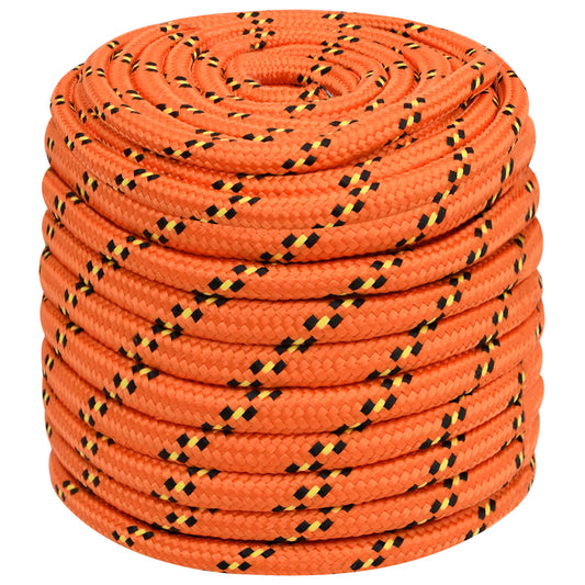 Multipurpose Utility Rope 16 mm 100 m Orange PP Multipurpose Utility Rope 16 mm 100 m Orange PP