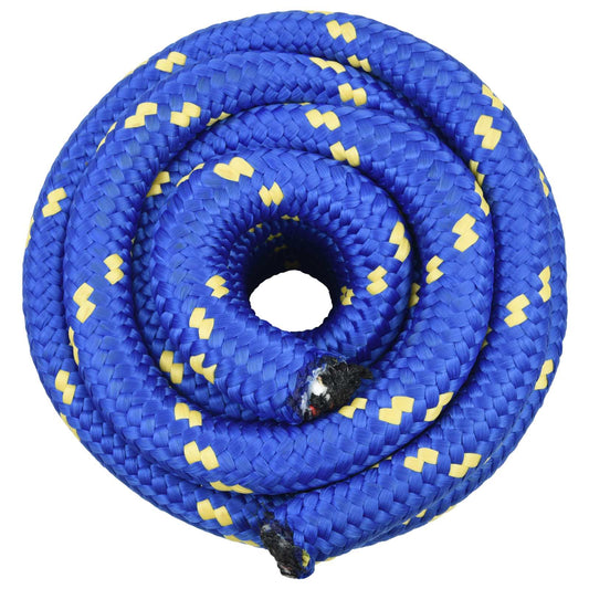 Multipurpose Utility Rope 30 mm 25 m Blue PP 5400 kg Max Load Multipurpose Utility Rope 30 mm 25 m Blue PP 5400 kg Max Load