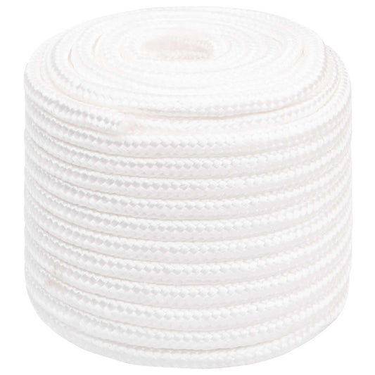 Multipurpose Utility Rope 16 mm 250 m White PP 1560 kg Max Load Multipurpose Utility Rope 16 mm 250 m White PP 1560 kg Max Load