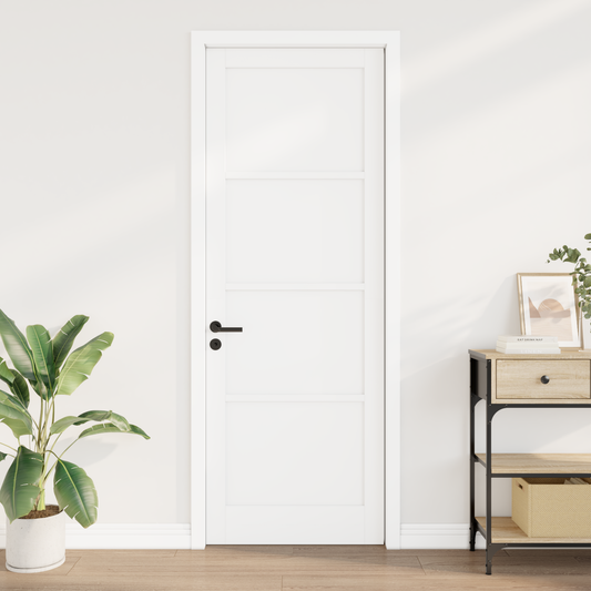 Interior Door White 83 x 232 cm Plywood Interior Door White 83 x 232 cm Plywood