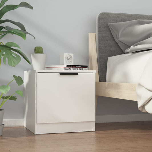 Bedside Cabinet White 40x39x40 cm Bedside Cabinet White 40x39x40 cm