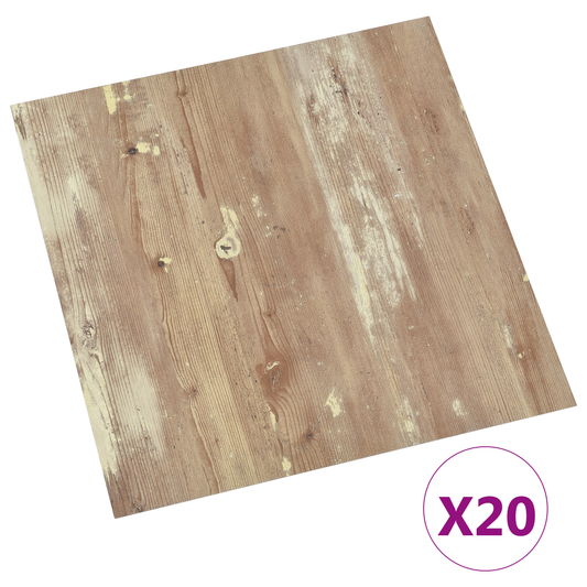 Self-adhesive Flooring Planks 30.5 x 30.5 cm 20 pcs PVC Self-adhesive Flooring Planks 30.5 x 30.5 cm 20 pcs PVC