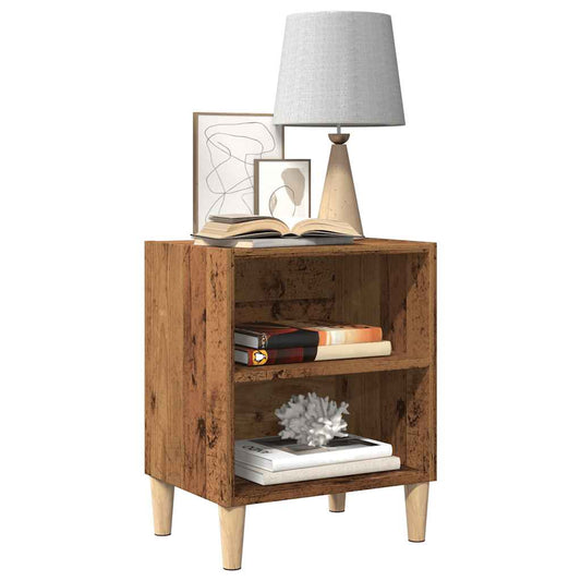 Bedside Cabinets 2 pcs Old Wood 40x30x50 cm Engineered Wood Bedside Cabinets 2 pcs Old Wood 40x30x50 cm Engineered Wood