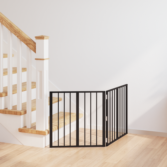 Dog Gate 2 pcs Black 60 x 60 cm Galvanised Steel Dog Gate 2 pcs Black 60 x 60 cm Galvanised Steel