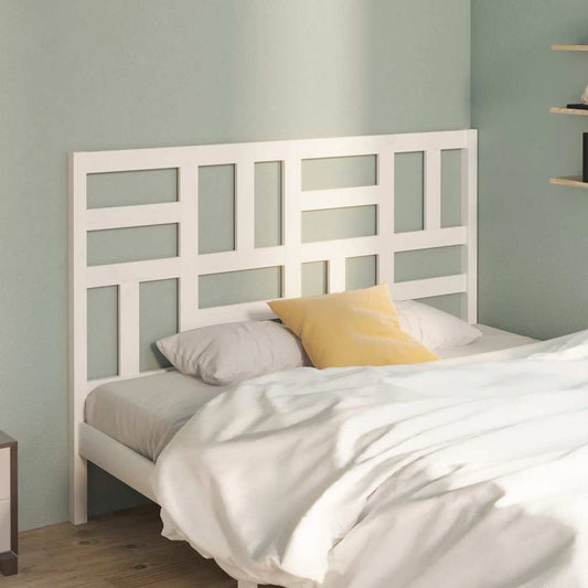 818191 vidaXL Bed Headboard White 146x4x104 cm Solid Wood Pine 818191 vidaXL Bed Headboard White 146x4x104 cm Solid Wood Pine