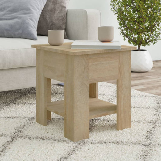 Coffee Table Sonoma Oak 40x40x42 cm Engineered Wood Coffee Table Sonoma Oak 40x40x42 cm Engineered Wood