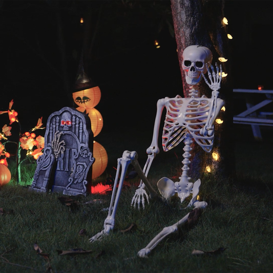 Halloween Skeleton 2 pcs White 85 cm Polypropylene Halloween Skeleton 2 pcs White 85 cm Polypropylene