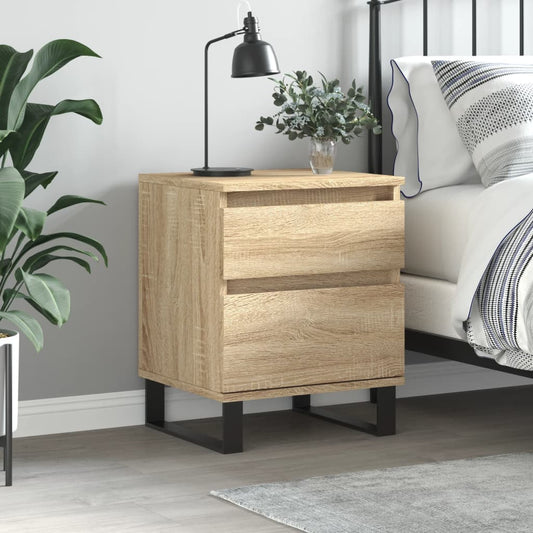 Bedside Cabinet Sonoma Oak 40x35x50 cm Engineered Wood Bedside Cabinet Sonoma Oak 40x35x50 cm Engineered Wood