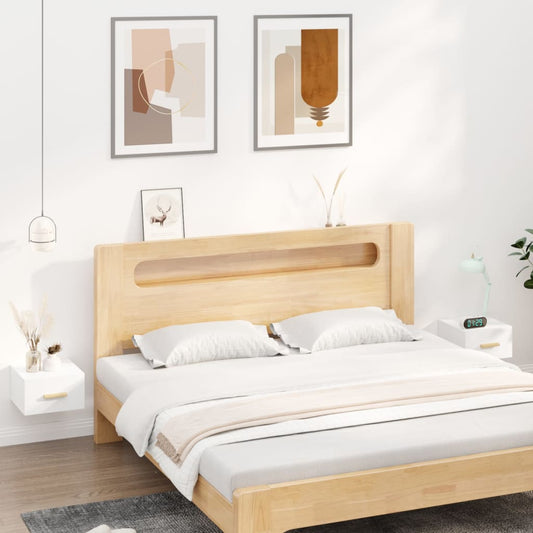 Wall-mounted Bedside Cabinets 2 pcs White 35x35x20 cm Wall-mounted Bedside Cabinets 2 pcs White 35x35x20 cm