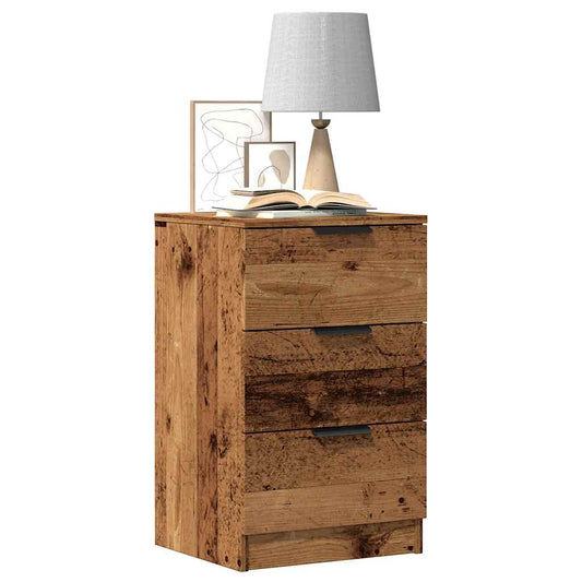 Bedside Cabinet Old Wood 40x36x65 cm Engineered Wood Bedside Cabinet Old Wood 40x36x65 cm Engineered Wood