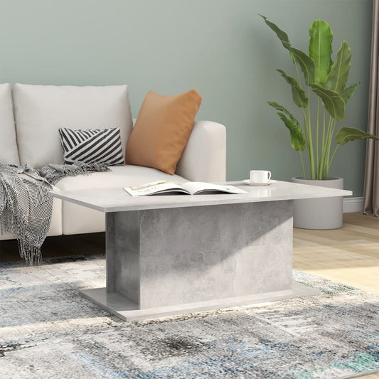 810311 vidaXL Coffee Table Concrete Grey 102x55,5x40 cm Engineered Wood 810311 vidaXL Coffee Table Concrete Grey 102x55,5x40 cm Engineered Wood
