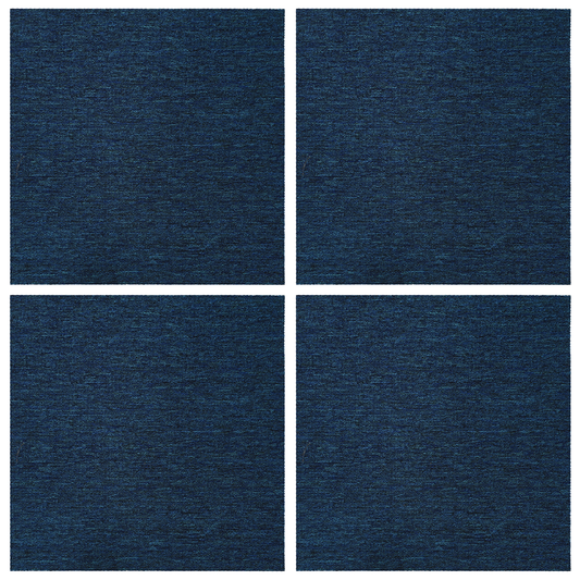 Carpet Tile Blue 50 x 50 cm 4 pcs PP and Bitumen Carpet Tile Blue 50 x 50 cm 4 pcs PP and Bitumen