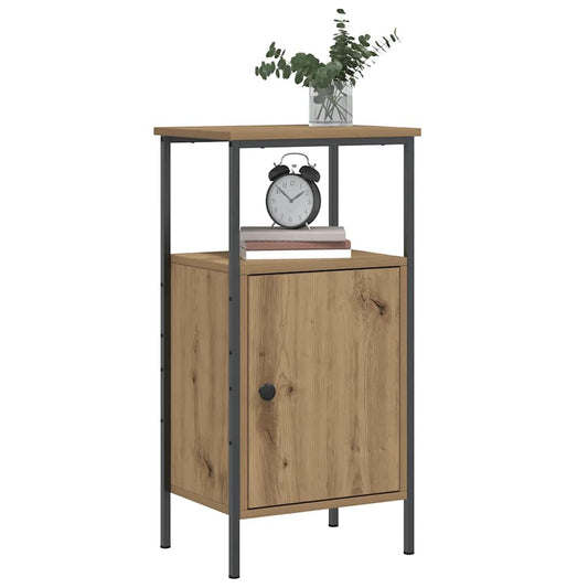 Bedside Cabinet Artisan Oak 41x31x80 cm Engineered Wood Bedside Cabinet Artisan Oak 41x31x80 cm Engineered Wood