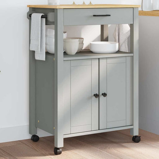 Kitchen Trolley "MONZA" 60x40x88,5 cm Solid Wood Pine Kitchen Trolley "MONZA" 60x40x88,5 cm Solid Wood Pine