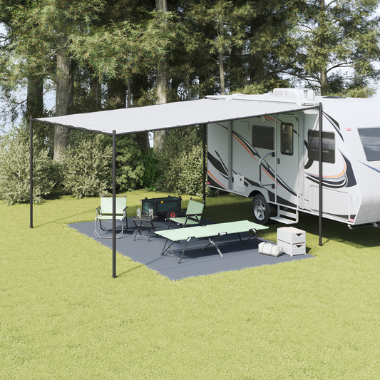 Tent Carpet Folding Blue and Grey 500 x 300 cm Polyethylene Tent Carpet Folding Blue and Grey 500 x 300 cm Polyethylene