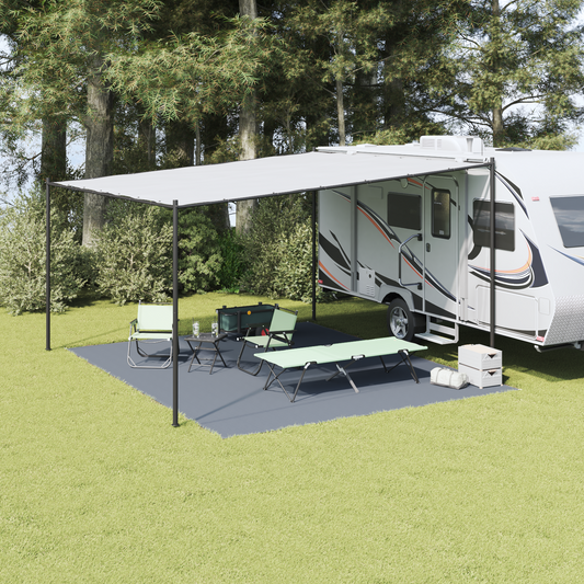 Tent Carpet Folding Blue and Grey 500 x 400 cm Polyethylene Tent Carpet Folding Blue and Grey 500 x 400 cm Polyethylene