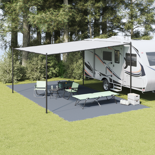 Tent Carpet Folding Blue and Grey 800 x 400 cm Polyethylene Tent Carpet Folding Blue and Grey 800 x 400 cm Polyethylene