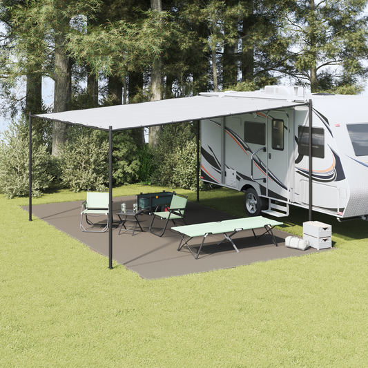 Tent Carpet Folding Manual Light Grey 700 x 400 cm Polyethylene Tent Carpet Folding Manual Light Grey 700 x 400 cm Polyethylene