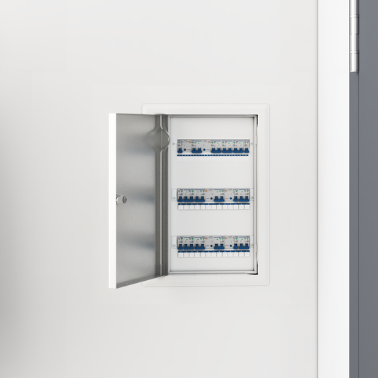Access Panel White 33 x 23 x 3 cm Steel Access Panel White 33 x 23 x 3 cm Steel
