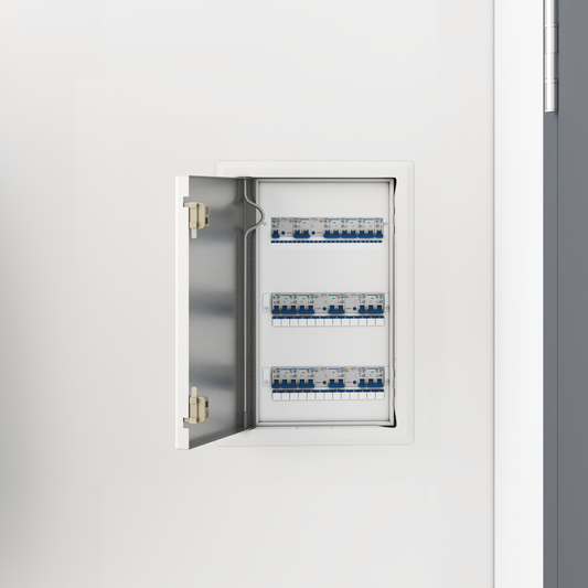 Access Panel White 33 x 23 x 3 cm Steel Access Panel White 33 x 23 x 3 cm Steel