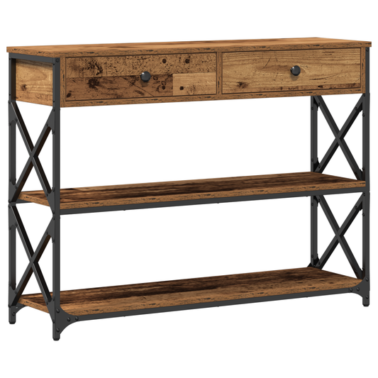 Console Table Old wood 100 x 28 x 75 cm Console Table Old wood 100 x 28 x 75 cm