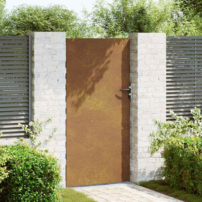 Garden Gate 85x200 cm Corten Steel