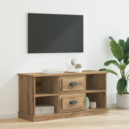 TV Cabinet Artisan Oak 99.5 x 35.5 x 48 cm Engineered Wood