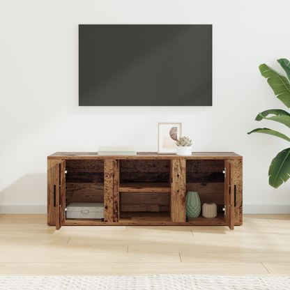 TV Cabinet Old Wood 100 x 31.5 x 35 cm Engineered Wood