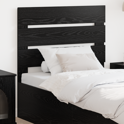 Headboard Black Oak Engineered Wood