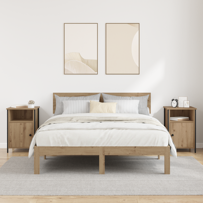 Bedside Cabinet 2 pcs Artisan Oak 40 x 42 x 60 cm