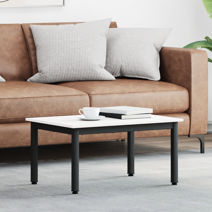 Coffee Table White 70 x 50 x 36 cm Solid Pine Wood