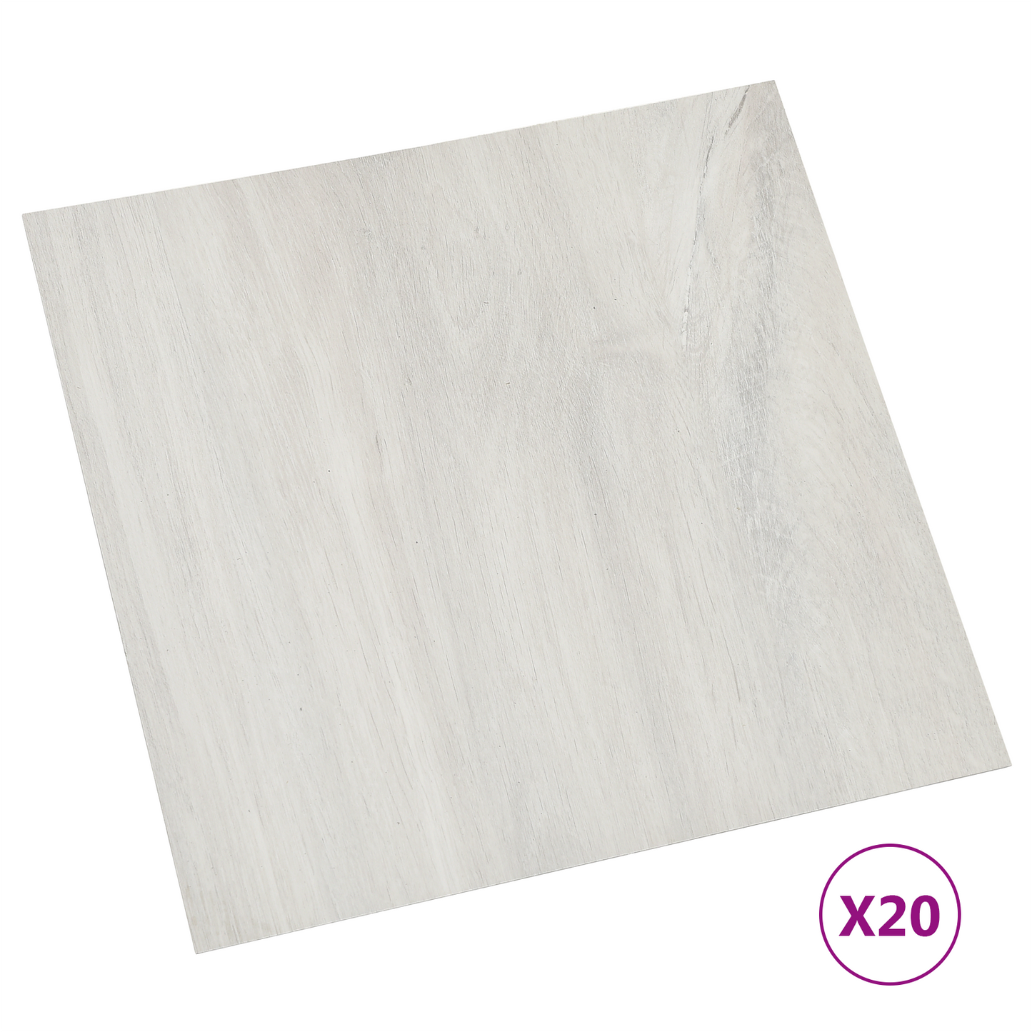 Self-adhesive Flooring Planks 30.5 x 30.5 cm 20 pcs PVC